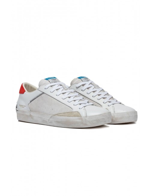 scarpe crime london UOMO BIANCHE - 14005PP7.10 vista frontale