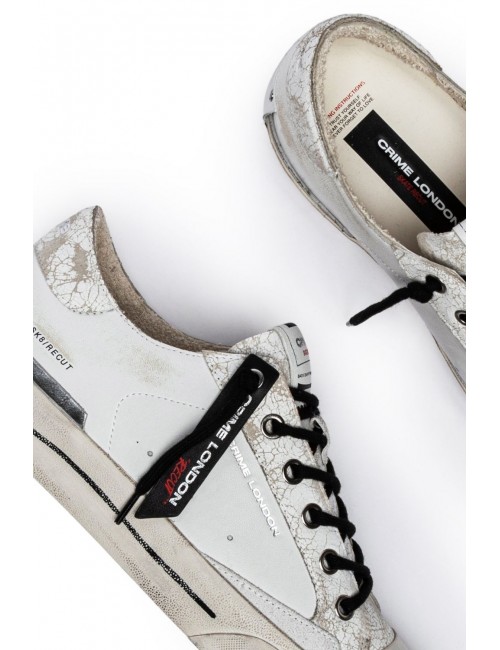scarpe crime london UOMO BIANCHE - 14130PP7.10 vista superiore