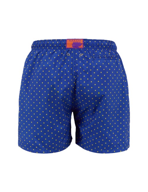 costume a pantaloncino gallo UOMO BLU 32847 PERVINCA/CURRY - AP512939 vista posteriore
