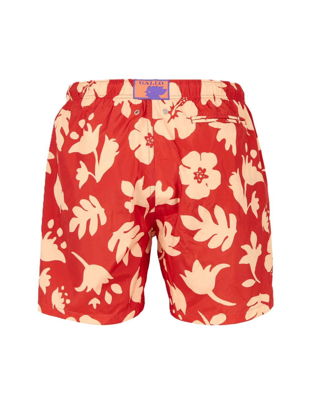 costume a pantaloncino gallo UOMO ROSSO 13725 AMARANTO - AP516759 vista posteriore