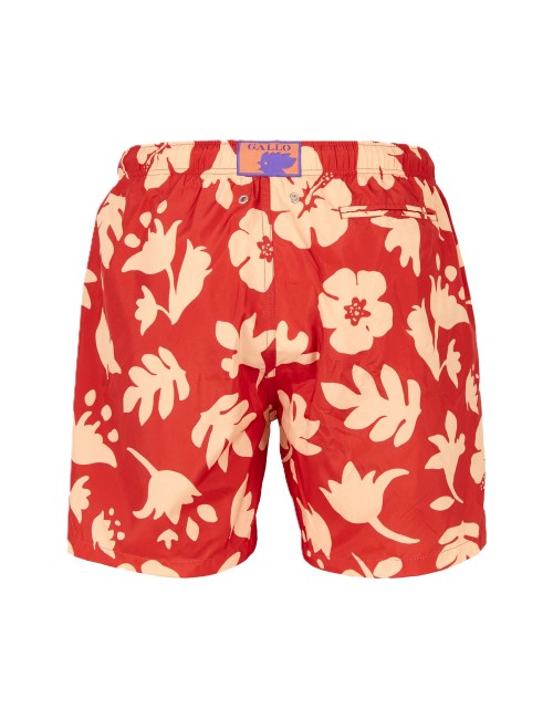costume a pantaloncino gallo UOMO ROSSO 13725 AMARANTO - AP516759 vista posteriore