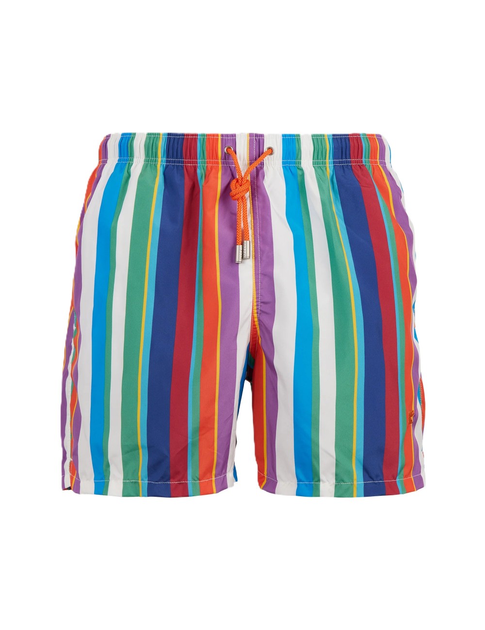 costume a pantaloncino gallo UOMO MULTICOLORE 12058 BIANCO TURCHESE- AP512936 vista frontale