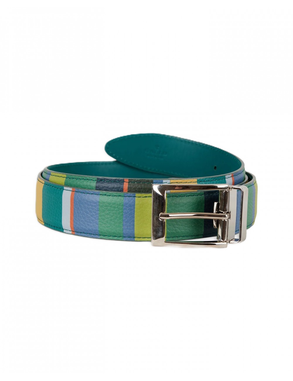 cintura reversibile gallo UOMO VERDE 32840 PRATO/TEMPESTA - AP515414 vista frontale