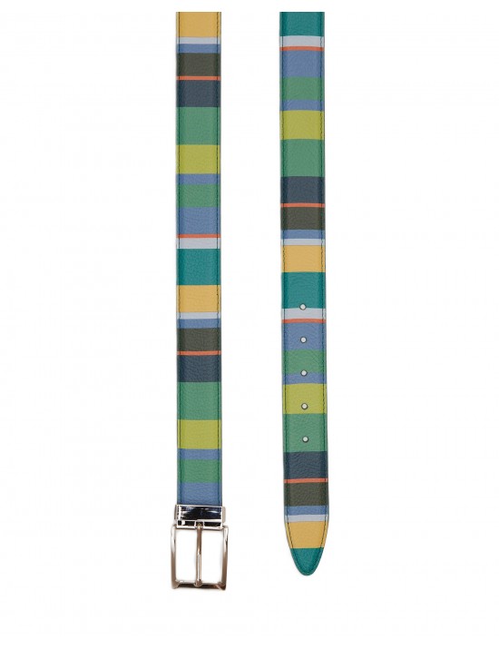 cintura reversibile gallo UOMO VERDE 32840 PRATO/TEMPESTA - AP515414 vista frontale