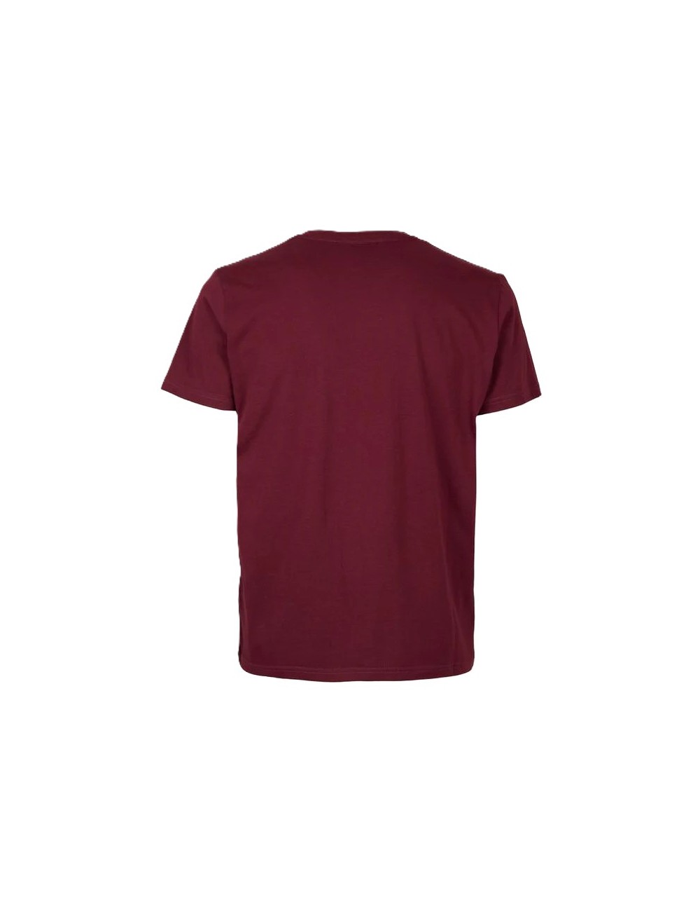 t-shirt gallo UOMO BORDEAUX 13730 BORDO - AP515752 vista posteriore