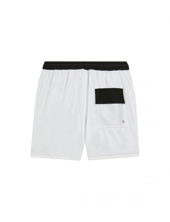 costume a pantaloncino gcds UOMO 999A BLACK E WHITE - C1MEQS249T016 vista frontale