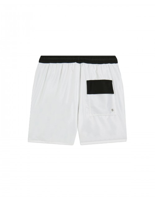 costume a pantaloncino gcds UOMO 999A BLACK E WHITE - C1MEQS249T016 vista posteriore