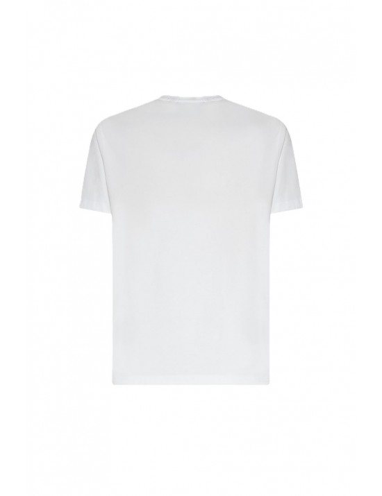 t-shirt john richmond UOMO WHITE - UMP26020TS vista frontale