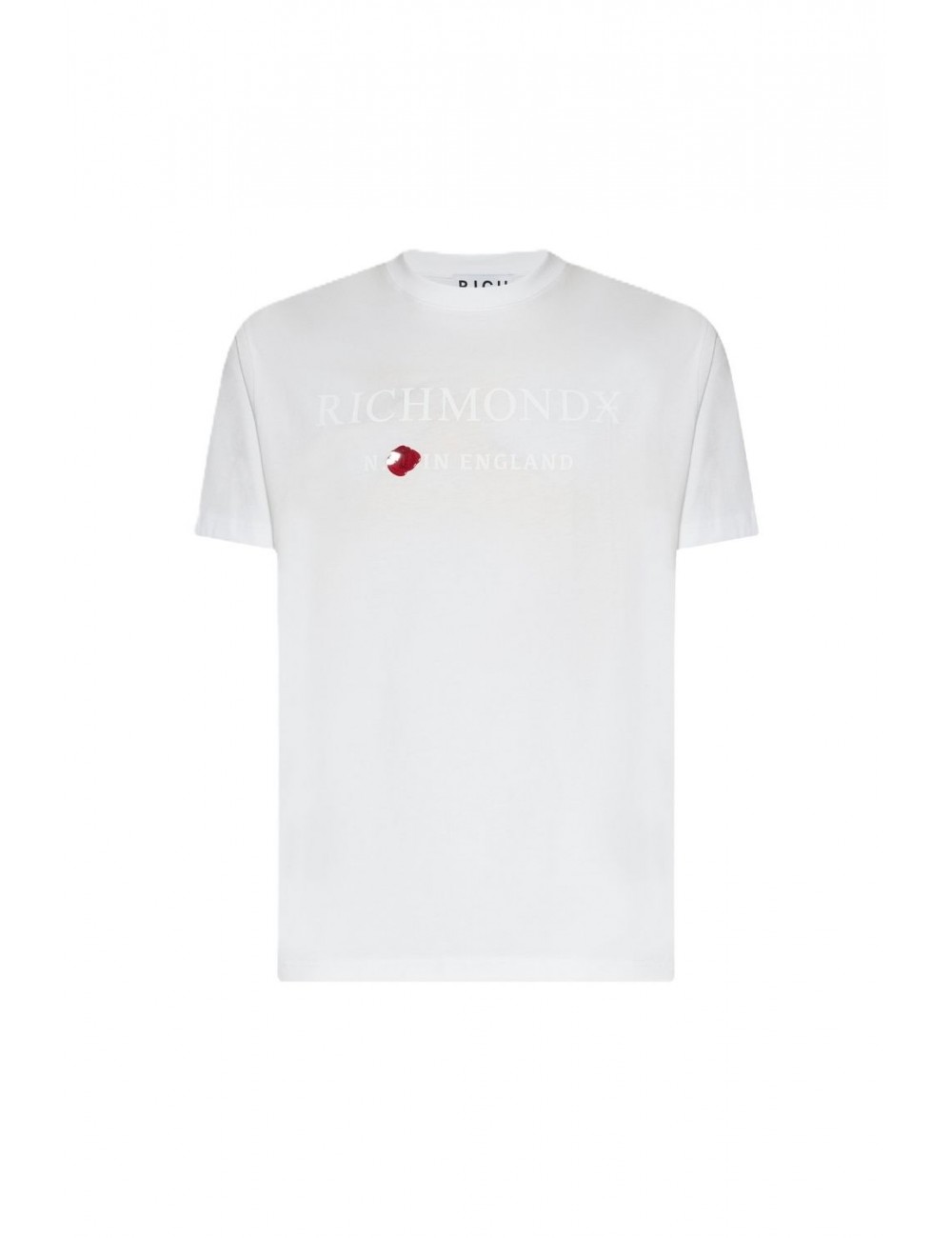 t-shirt john richmond UOMO WHITE - UMP26020TS vista frontale
