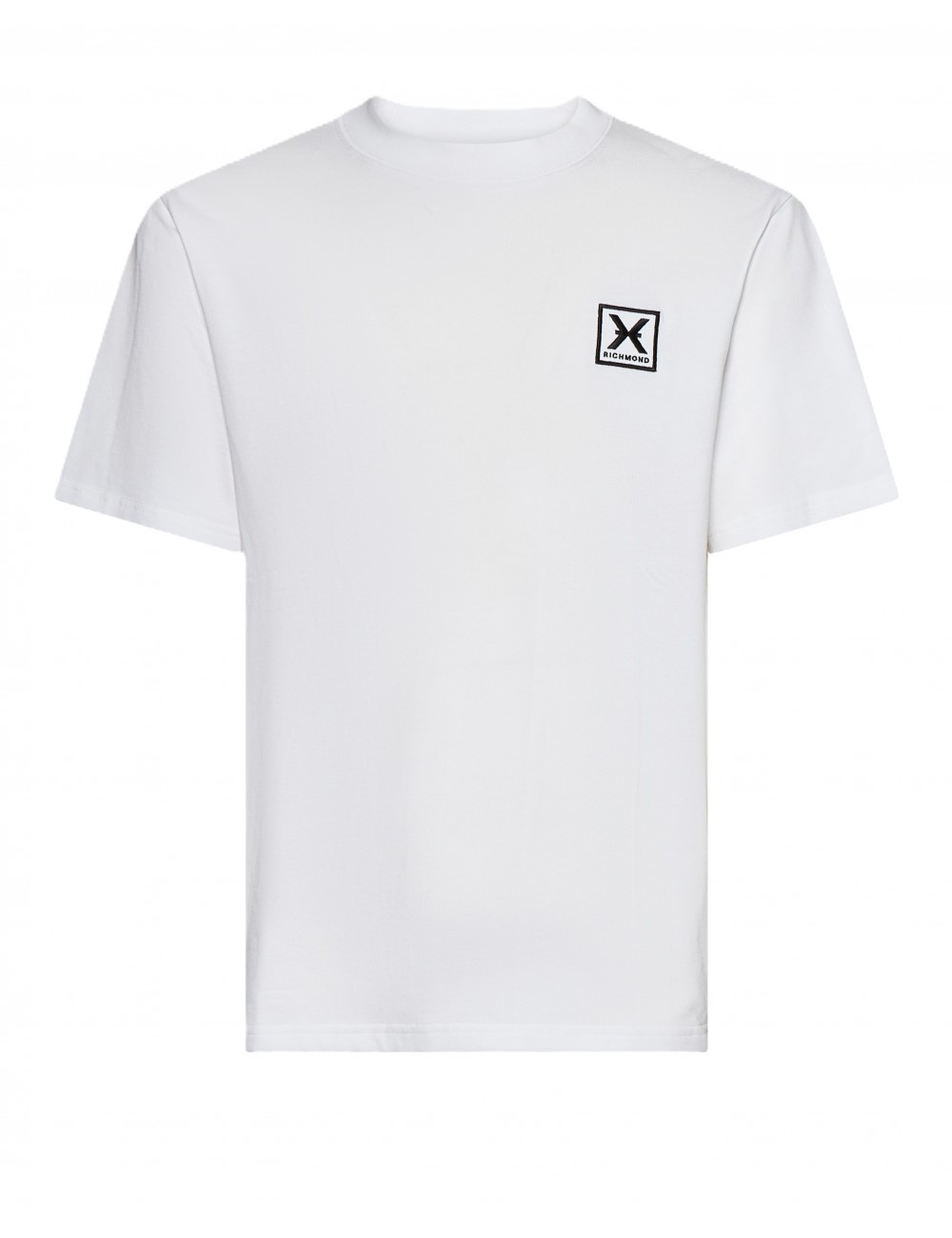 t-shirt john richmond UOMO WHITE - UMP26155TS vista frontale