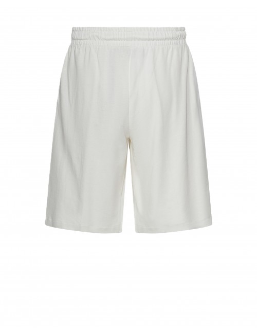pantaloncino john richmond  UOMO OFF-WHITE - UMP26048BE vista posteriore