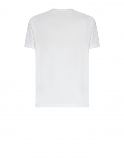 t-shirt john richmond UOMO WHITE - UMP26018TS vista posteriore