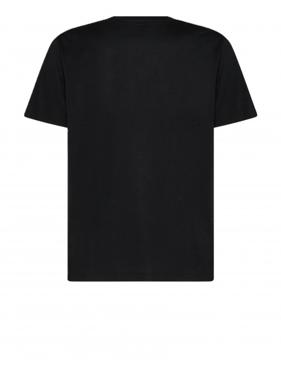t-shirt john richmond UOMO BLACK - UMP26018TS vista frontale