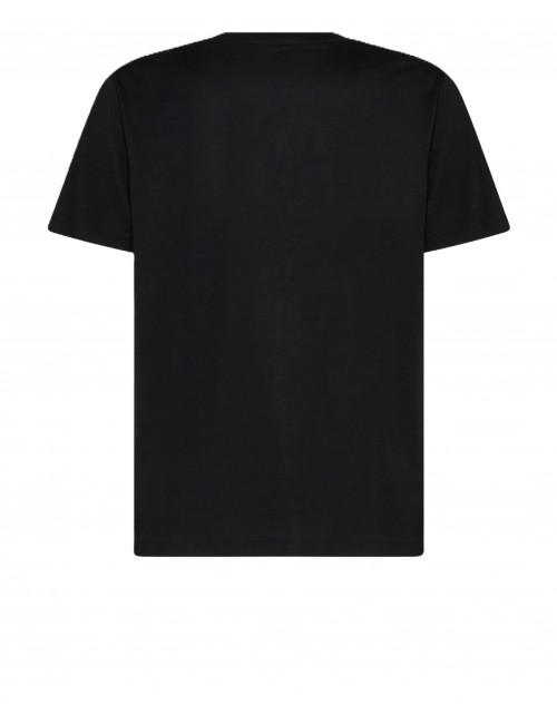 t-shirt john richmond UOMO BLACK - UMP26018TS vista posteriore