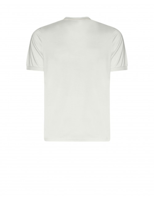 t-shirt john richmond UOMO PANNA OFF WHITE - UMP26076TS vista posteriore 2