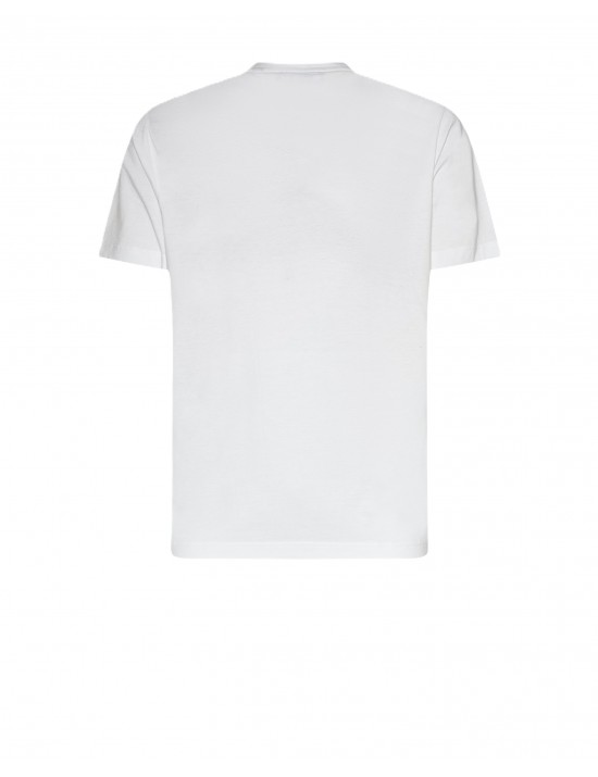 t-shirt john richmond UOMO WHITE - UMP26038TS vista frontale