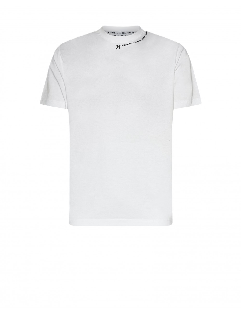t-shirt john richmond UOMO WHITE - UMP26038TS vista frontale