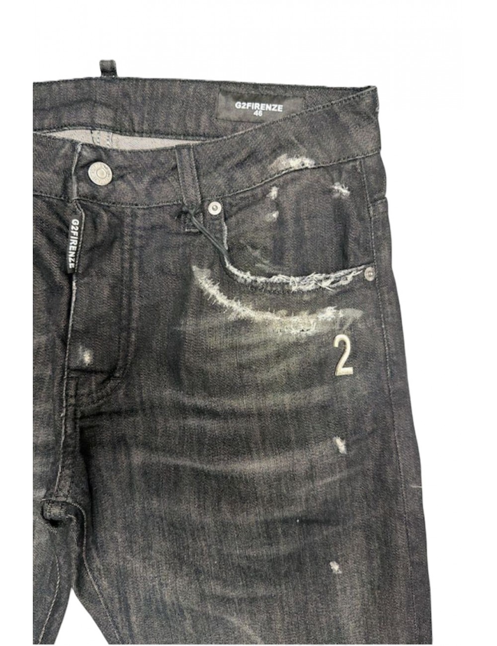 jeans g2firenze UOMO BLACK - SYMPHONY vista dettaglio