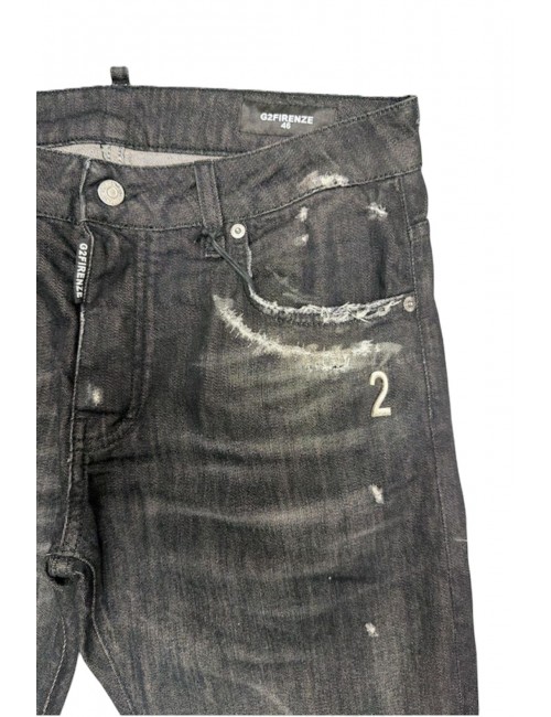 jeans g2firenze UOMO BLACK - SYMPHONY vista dettaglio