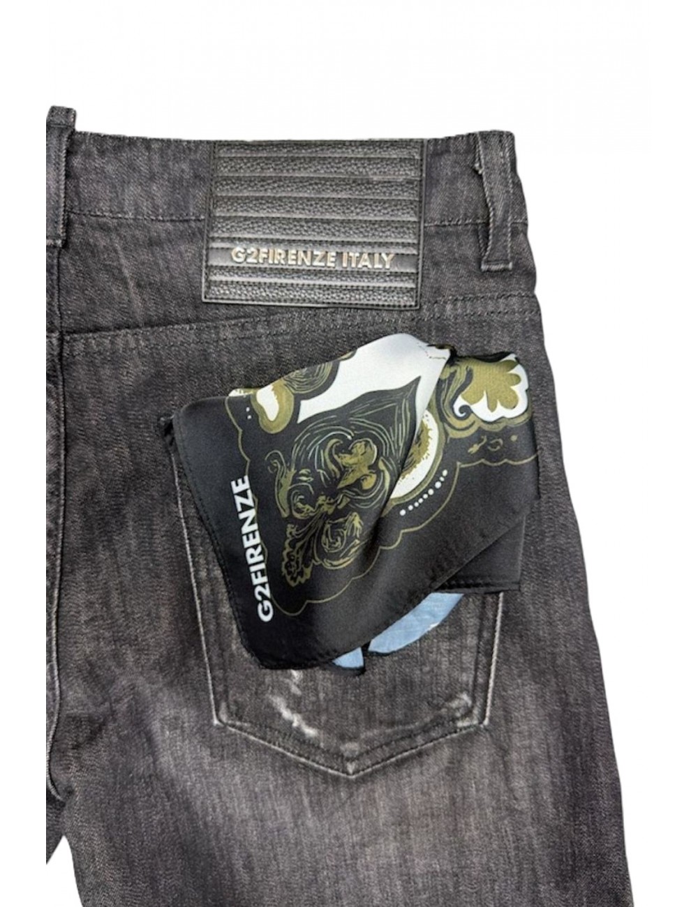 jeans g2firenze UOMO BLACK - SYMPHONY vista dettaglio posteriore