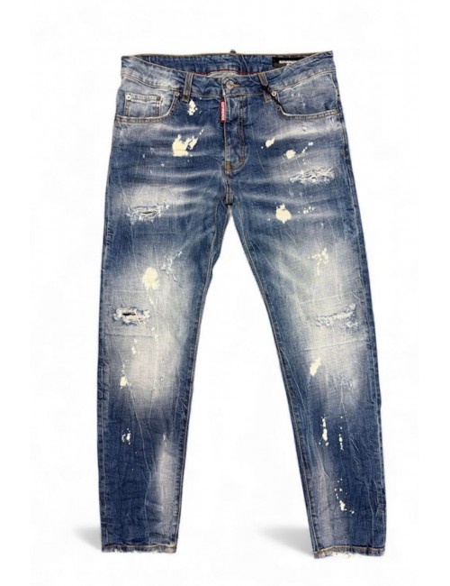 jeans g2firenze UOMO BLU - CLOUD vista frontale