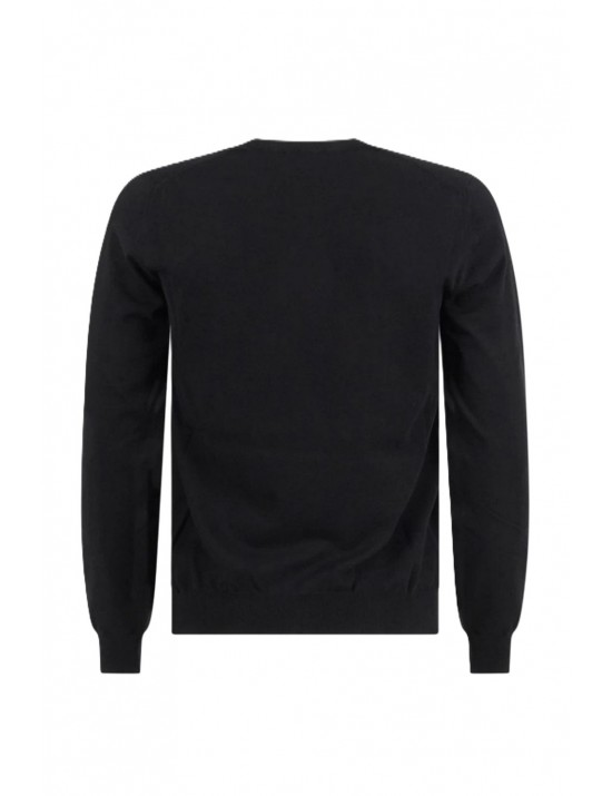 maglioncino masq UOMO NERO 900 - M5425-1000 vista frontale