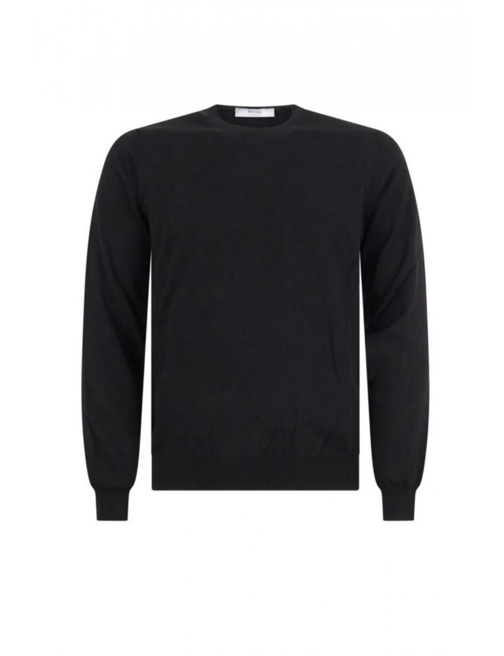maglioncino masq UOMO NERO 900 - M5425-1000 vista frontale