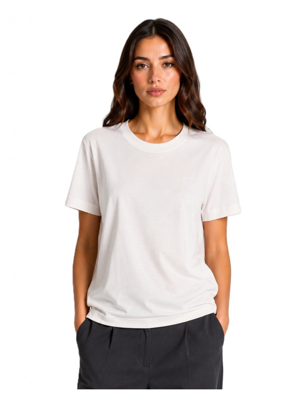 t-shirt jijil DONNA 0001 BIANCA - JPE26TS005.BJE0081 vista frontale