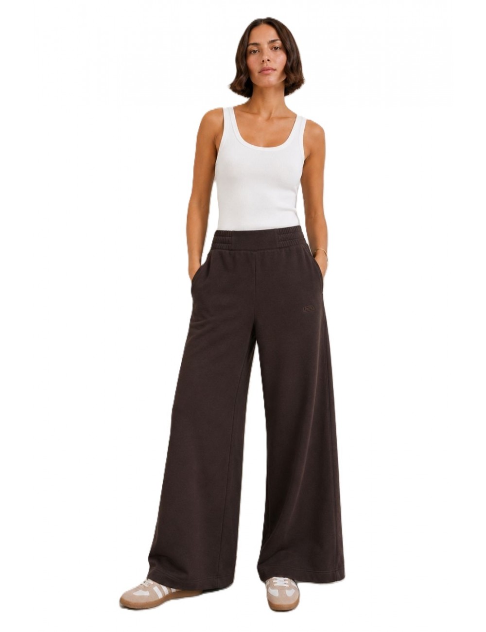 pantalone tuta jijil DONNA MARRONE 0005 MORO - JPE26PA007 vista frontale