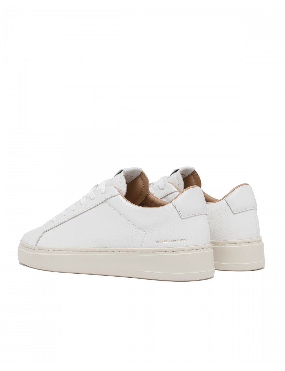 scarpe crime london UOMO BIANCHE - 15801AA7.10 vista posteriore