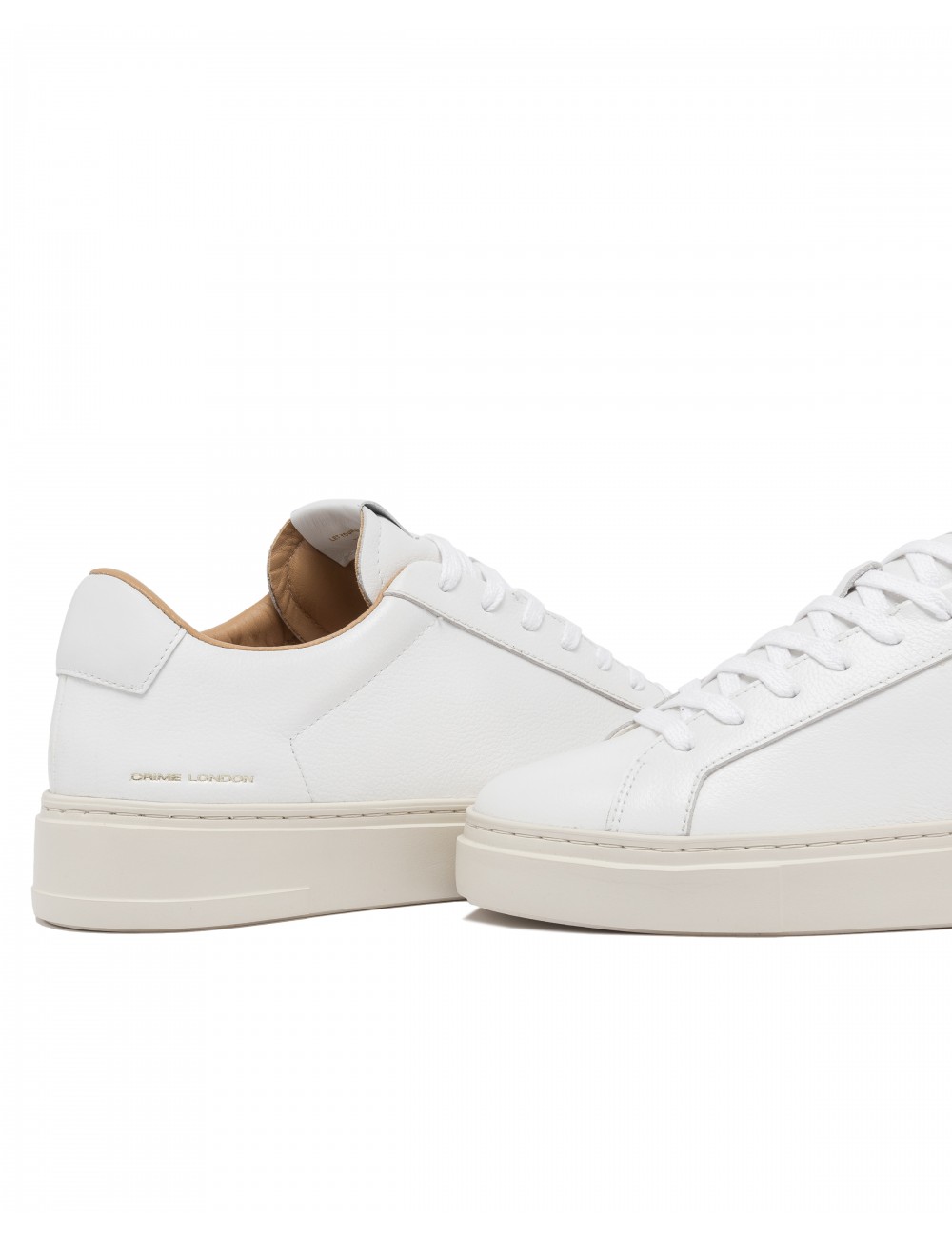 scarpe crime london UOMO BIANCHE - 15801AA7.10 vista frontale 2