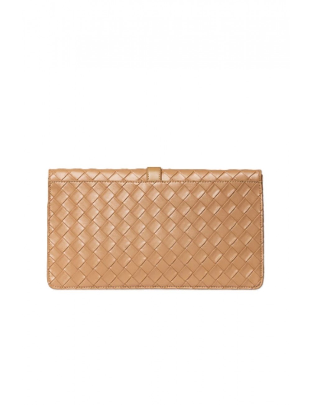 pochette marc ellis DONNA CAMMELLO MOKA MOUSSE - CHLOE PLAIT - vista posteriore