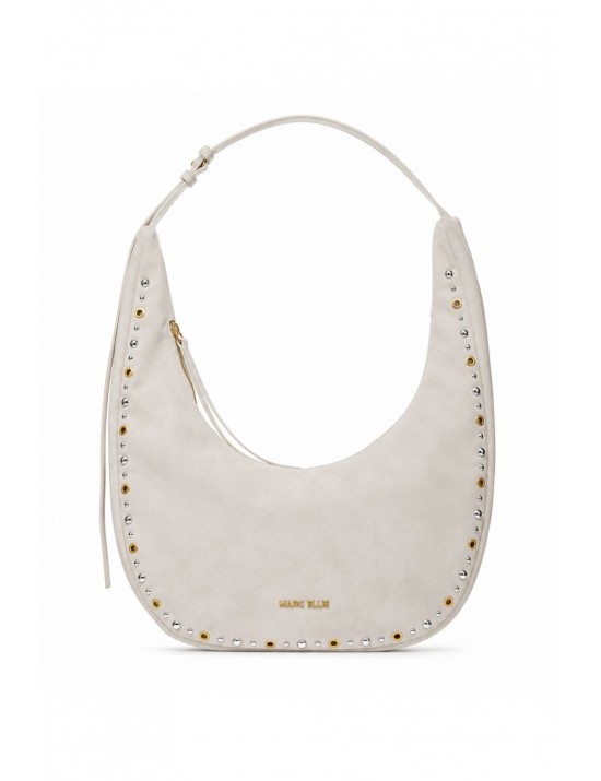 borsa marc ellis DONNA BEIGE CHIARO LIGHT TAUPE - HARRIET vista frontale