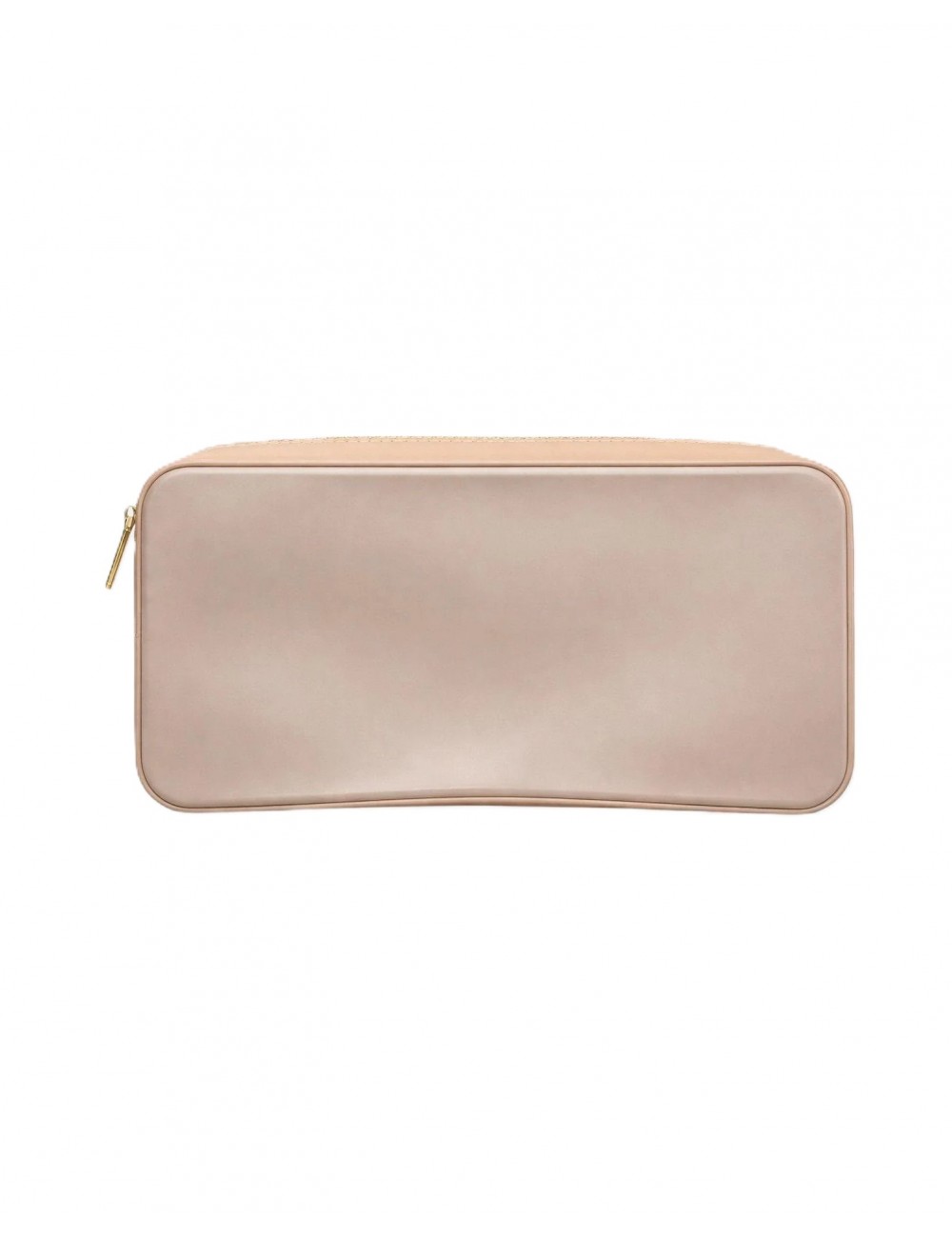 pochette marc ellis DONNA BEIGE SCURO E ORO MOKA MOUSSE/LIGHT GOLD - FLAT SPONGE CM Marc Ellis - vista frontale