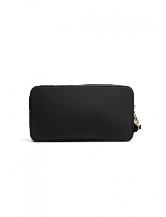pochette marc ellis DONNA BLACK E LIGHT GOLD - FLAT SPONGE CM vista frontale