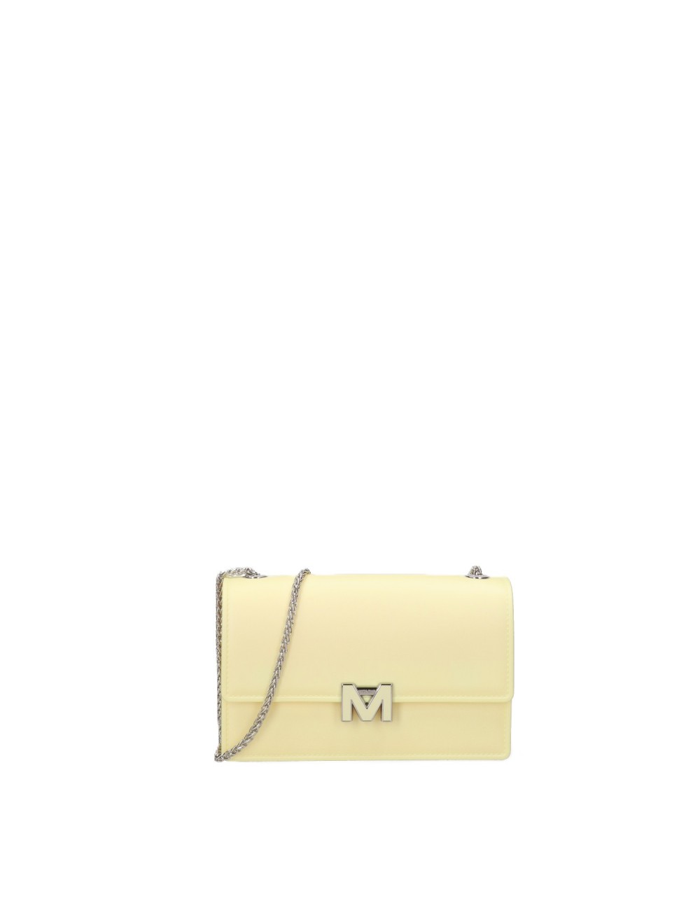 borsa marc ellis DONNA WAX YELLOW E SILVER - FLAT SUPERMEE M 26 vista frontale
