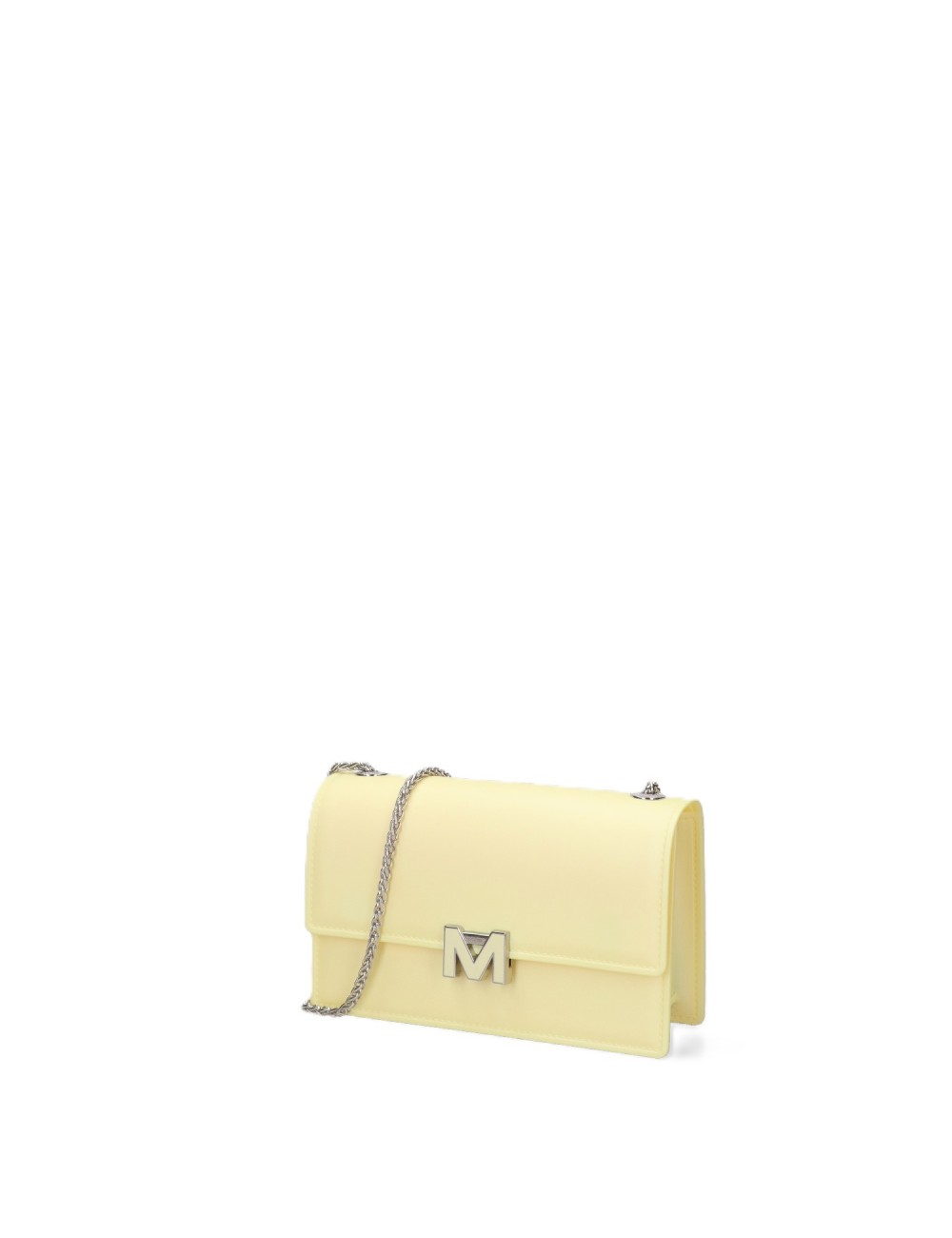 borsa marc ellis DONNA WAX YELLOW E SILVER - FLAT SUPERMEE M 26 vista laterale