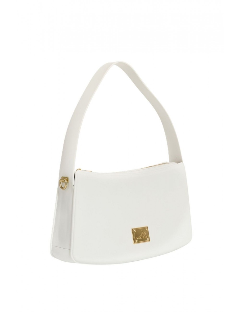 borsa marc ellis DONNA MILK E MATT GOLD - FLAT TIMELESS 26 vista laterale