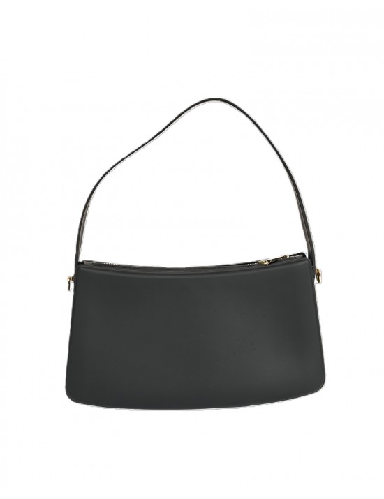 borsa marc ellis DONNA BLACK E LIGHT GOLD - FLAT TIMELESS 26 vista frontale
