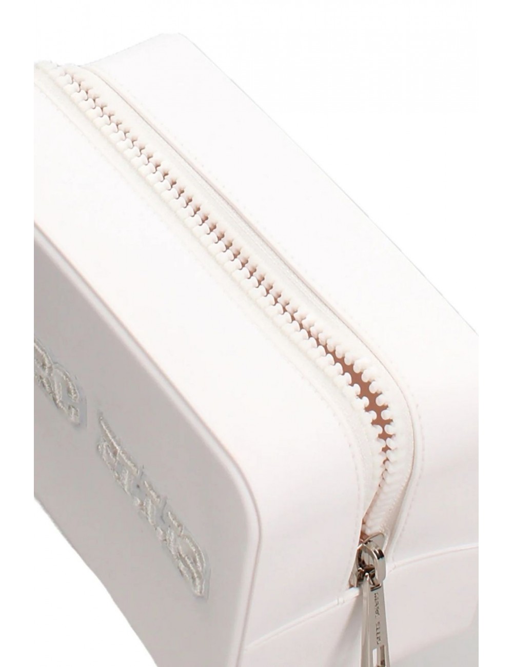 pochette marc ellis DONNA MILK E SILVER - FLAT SPONGE CLUTCH S vista dettaglio