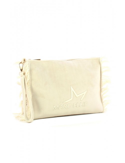pochette marc ellis DONNA BEIGE - BUBY CALYPSO C vista laterale