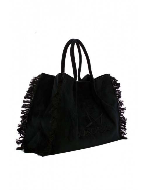 borsa marc ellis DONNA BLACK - BUBY CALYPSO vista laterale