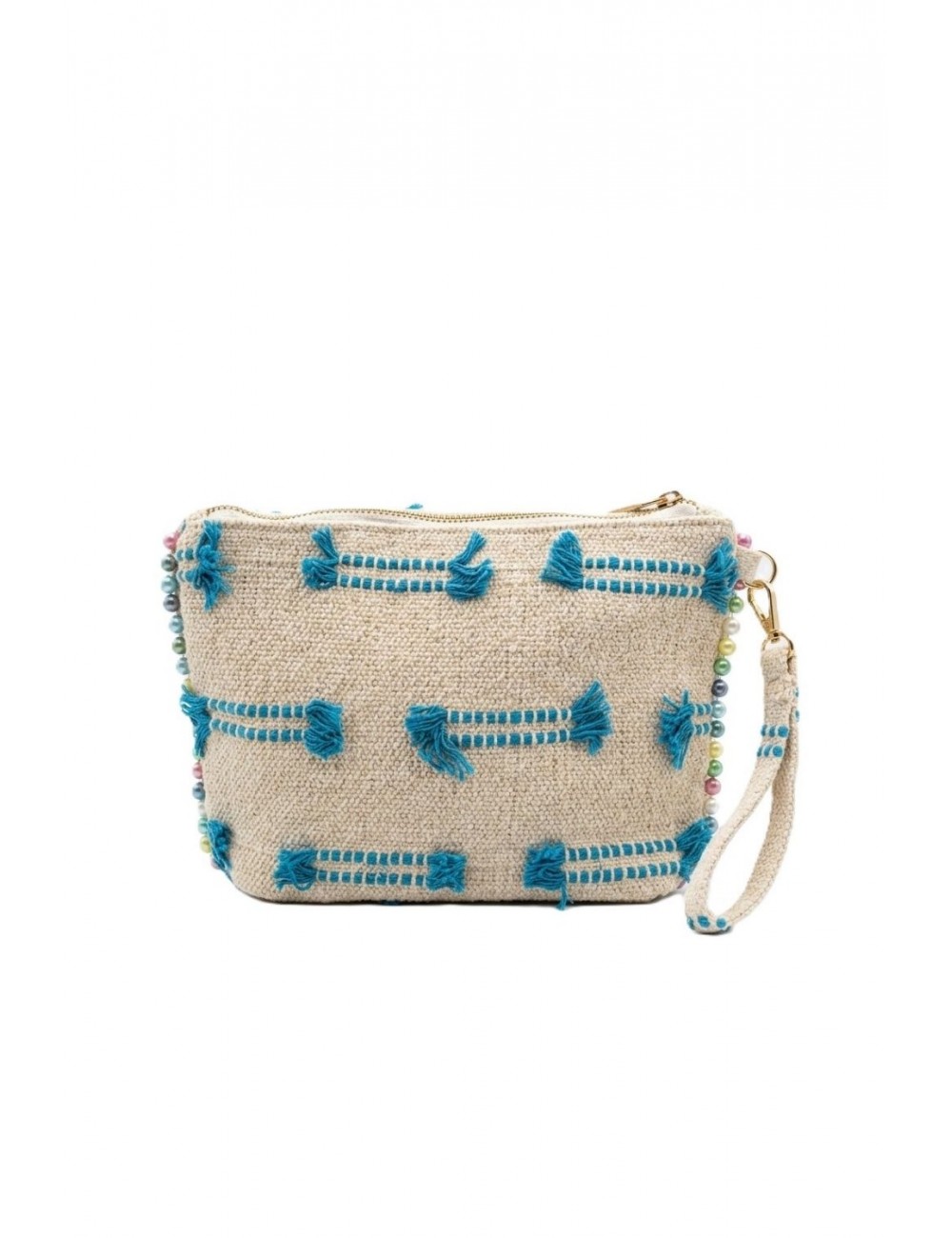 pochette marc ellis DONNA BEIGE VARIANT 06 - CASSY INDY 26 vista frontale