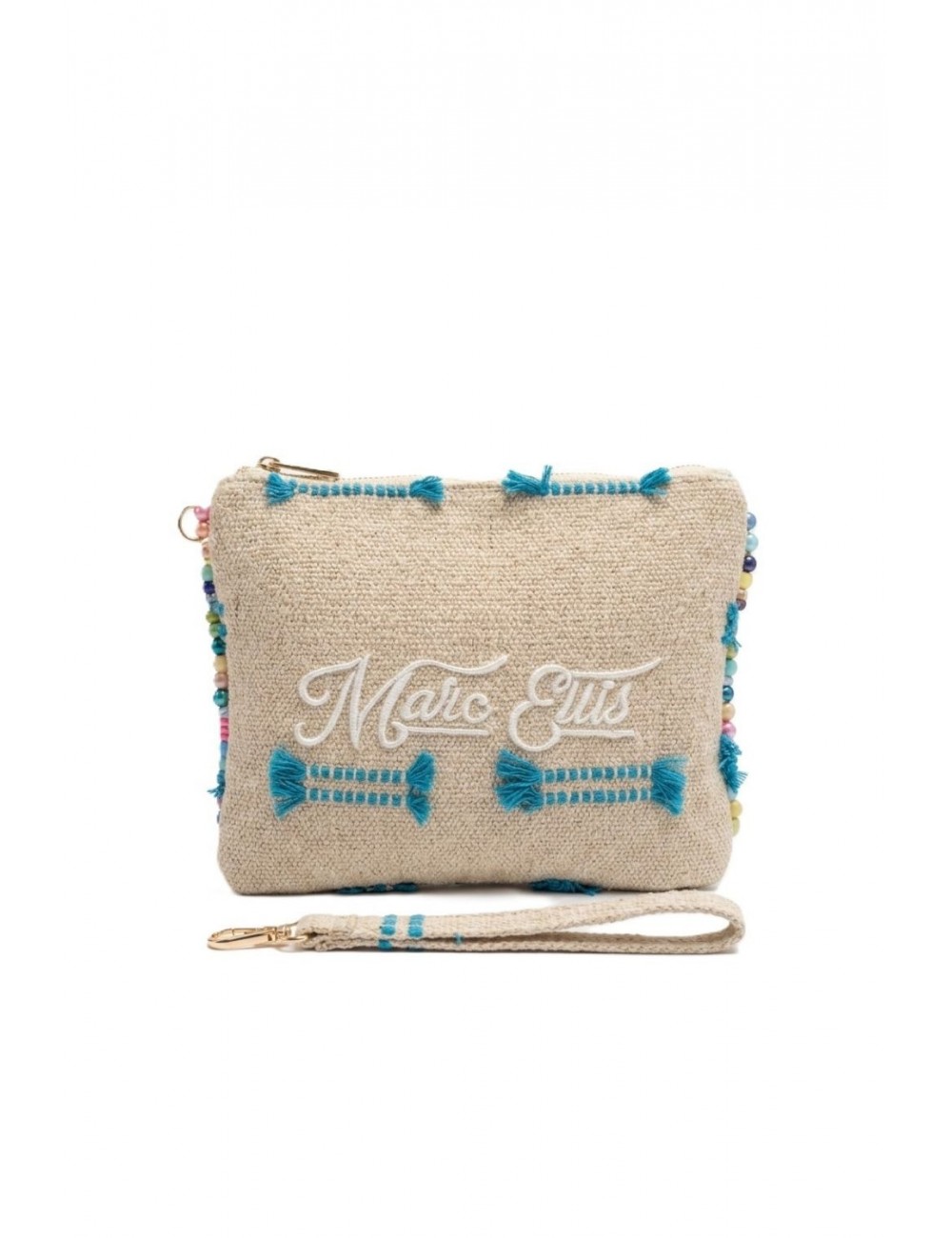 pochette marc ellis DONNA BEIGE VARIANT 06 - CASSY INDY 26 vista frontale