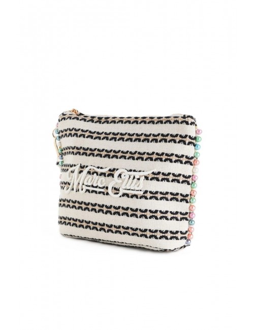 pochette marc ellis DONNA BEIGE VARIANT 01 - CASSY INDY 26 vista  laterale
