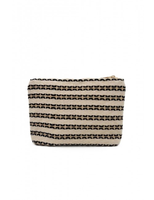 pochette marc ellis DONNA BEIGE VARIANT 01 - CASSY INDY 26 vista posteriore