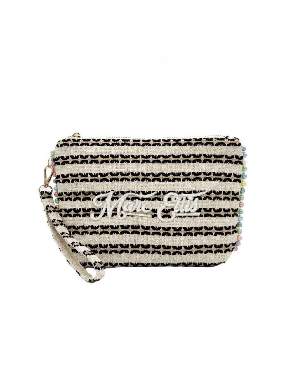 pochette marc ellis DONNA BEIGE VARIANT 01 - CASSY INDY 26 vista frontale