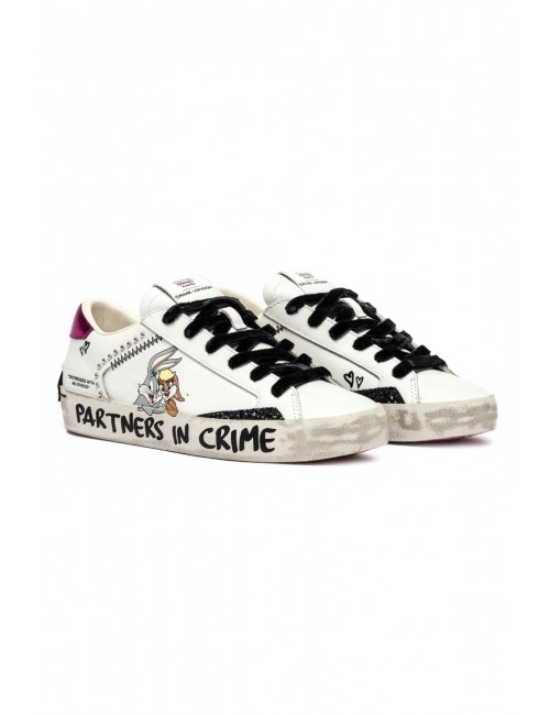 scarpe crime london DONNA BIANCHE - 88009AA8.10 vista frontale