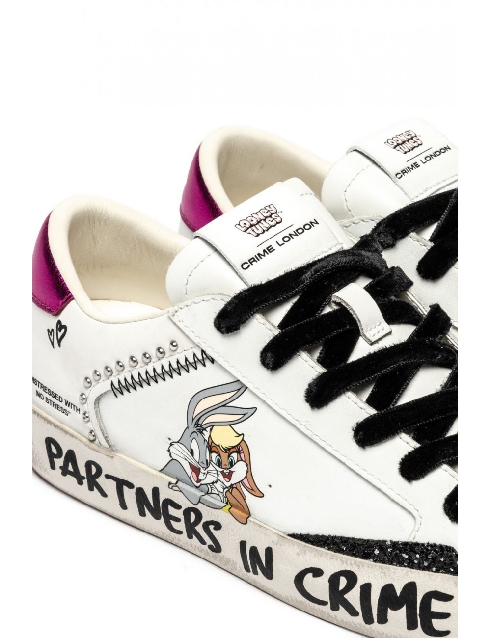 scarpe crime london DONNA BIANCHE - 88009AA8.10 vista dettaglio