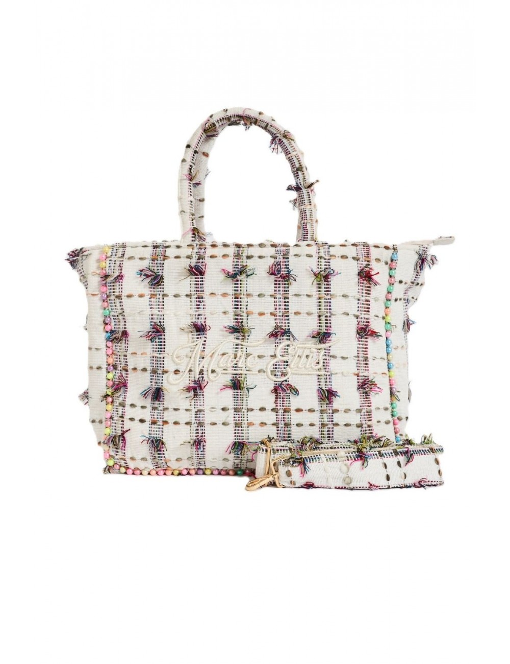 borsa marc ellis DONNA BIANCA VARIANT 10 - BUBY L INDY 26 vista frontale